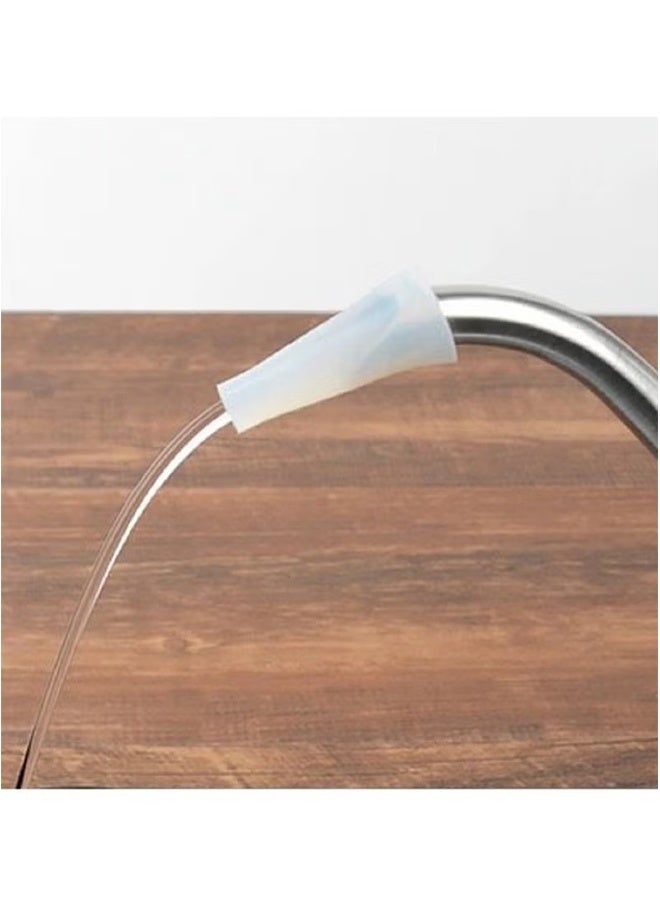 4PCS Coffee Dripping Jugs Kettle Gooseneck Pot Water Flow Restrictor Nozzle Compatible Replacement Part Spout Diversion Aid - Image 3